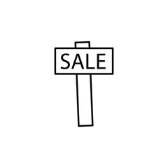 Sale, label, tag vector icon