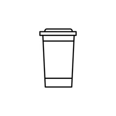 Coffee, drink, cup vector icon