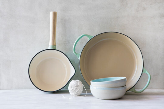 Collection of Cookware Pots and Pans