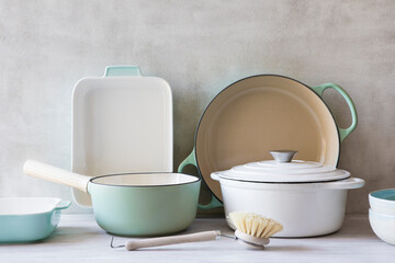 Collection of Cookware Pots and Pans