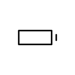 Battery, charging, power vector icon