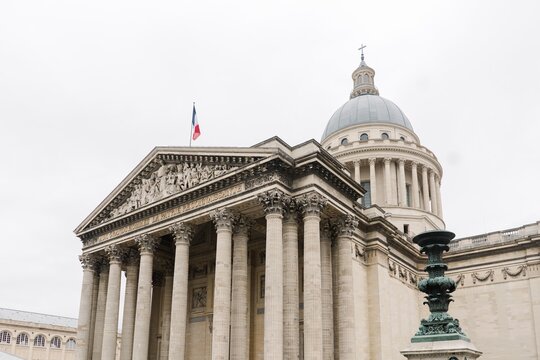 Pantheon building in Paris