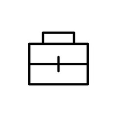 Portfolio, bag, suitcase, briefcase vector icon