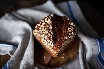 Whole-Grain Oatmeal Bread