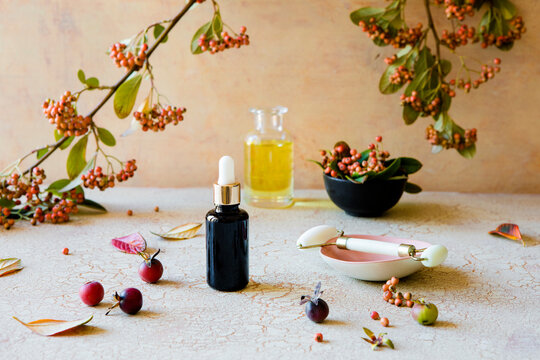 Facial Roller and skin care oils