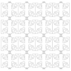 Fototapeta premium LUXURY DESIGN ORNAMENTS GEOMETRIC AZTECS PATTERN