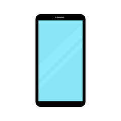 Icon banner new smartphone. Vector illustration eps 10