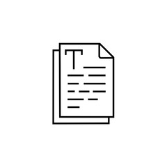 Important ocument sign icon. Vector illustration eps 10