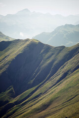 Naklejka premium Peaks in the Pyrenees