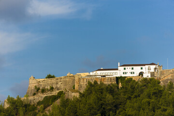 Fototapeta na wymiar The Fort of Sao Filipe in Setubal, Portugal