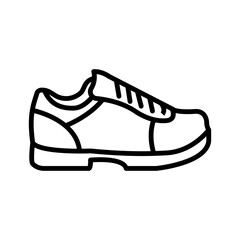 bowling shoes icon vector illustration design
