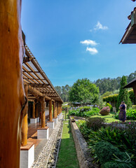 Obraz premium house in the forest