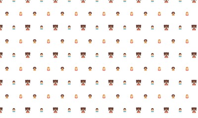 Kids colorful collection background pattern design