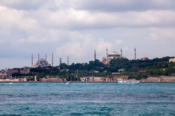 View on the Historic Istanbul Peninsula , Istanbul, Turkey