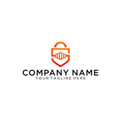 s logo with the padlock concept reflects a security symbol

