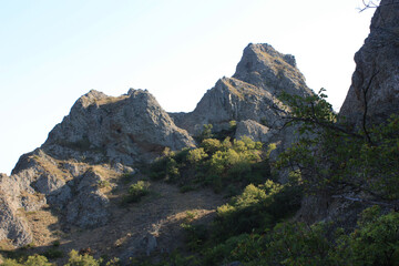 mountain landscape in the mountains