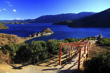 Yunnan Lijiang Lugu Lake Lige Peninsula