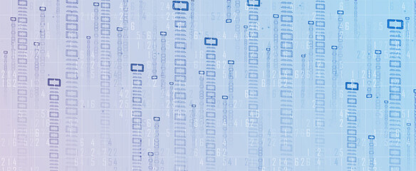 Abstract tech background. Futuristic technology interface