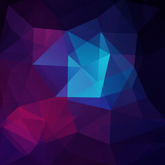 Abstract geometric style  background. Purple, blue colors. Vector illustration