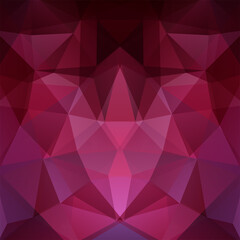 Background of geometric shapes. Purple mosaic pattern. Vector EPS 10. Vector illustration