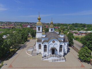 Church of the Nativity of the virgin in the village of Vyselki, Krasnodar region, Russia