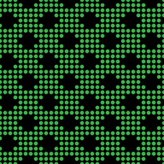 Seamless geometric dot pattern. Vector abstract background