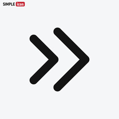 Right Arrow icon vector eps 10