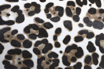 A leopard skin texture background. Close up leopard fur background. Ceylon leopard skin texture for background.