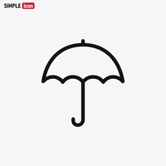 Umbrella icon vector eps 10