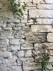 old stone wall