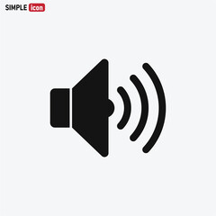Volume icon vector eps 10