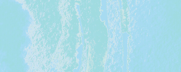 Ocean Minimal Print. Mint Stylish Template. Sky
