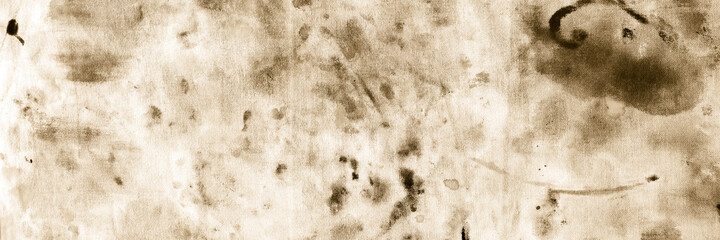 Bright Artistic Print. Black Wet Texture. Grey