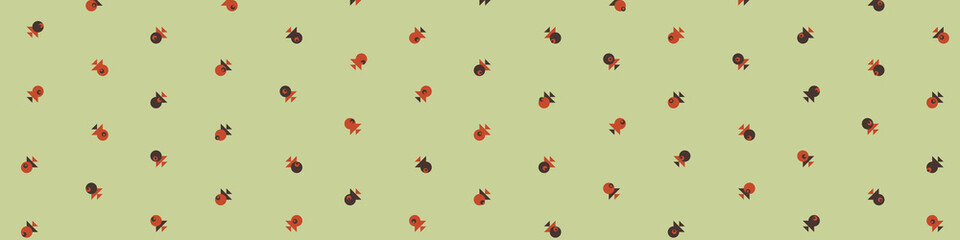 Abstract Color Halftone Dots generative art background illustration