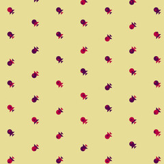 Abstract Color Halftone Dots generative art background illustration