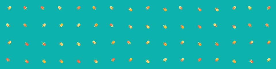 Abstract Color Halftone Dots generative art background illustration