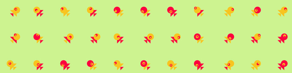 Abstract Color Halftone Dots generative art background illustration