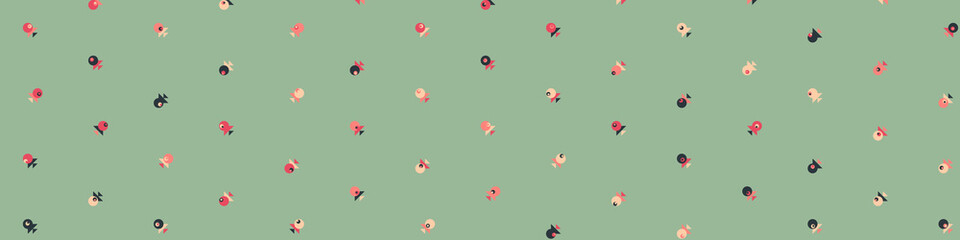 Abstract Color Halftone Dots generative art background illustration