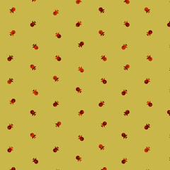Abstract Color Halftone Dots generative art background illustration