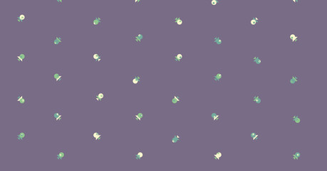 Abstract Color Halftone Dots generative art background illustration