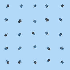 Abstract Color Halftone Dots generative art background illustration