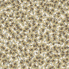 200 Polish Zlotys banknotes pattern.