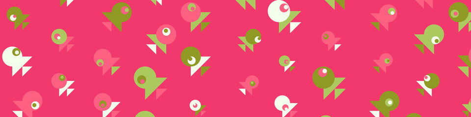 Abstract Color Halftone Dots generative art background illustration