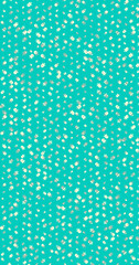 Abstract Color Halftone Dots generative art background illustration