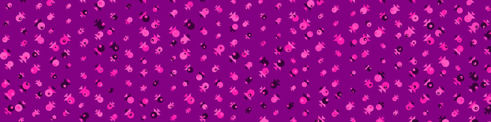 Abstract Color Halftone Dots generative art background illustration