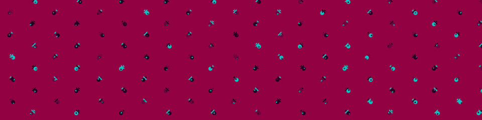 Abstract Color Halftone Dots generative art background illustration