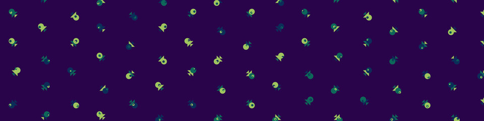 Abstract Color Halftone Dots generative art background illustration