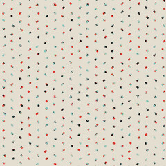 Abstract Color Halftone Dots generative art background illustration