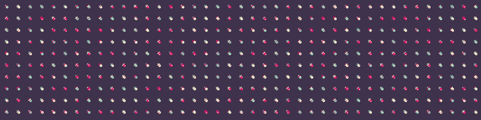 Abstract Color Halftone Dots generative art background illustration