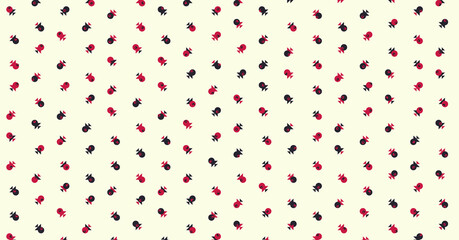 Abstract Color Halftone Dots generative art background illustration